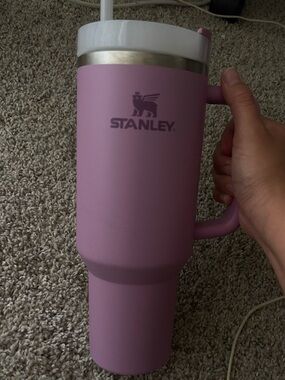 stanley quencher 40z purple corepower yoga collab cup